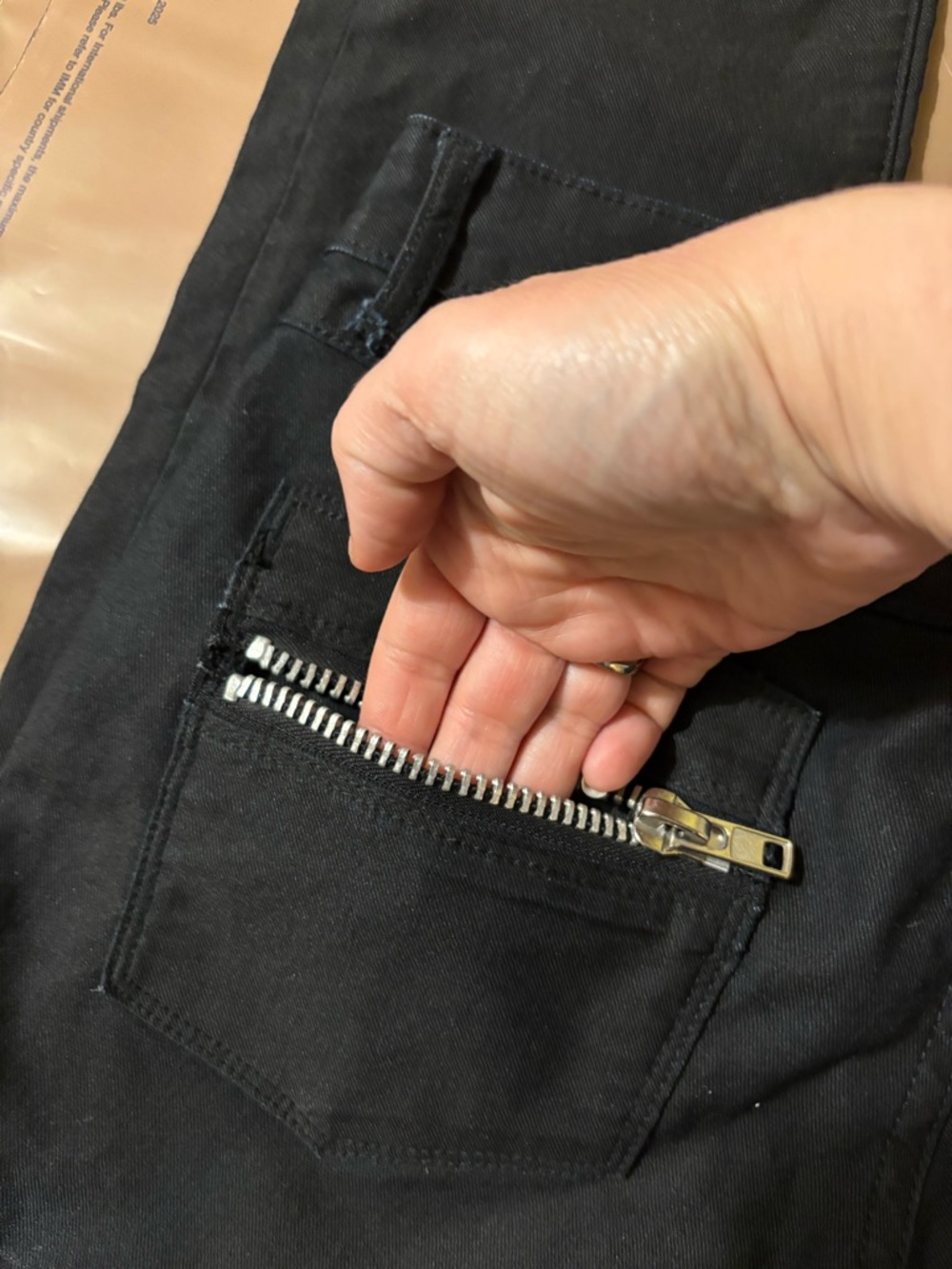 Kill City Women's Black Super Skinny Junkie Jeans Size 27 Front Zip Ankle Grunge - Picture 7 of 13